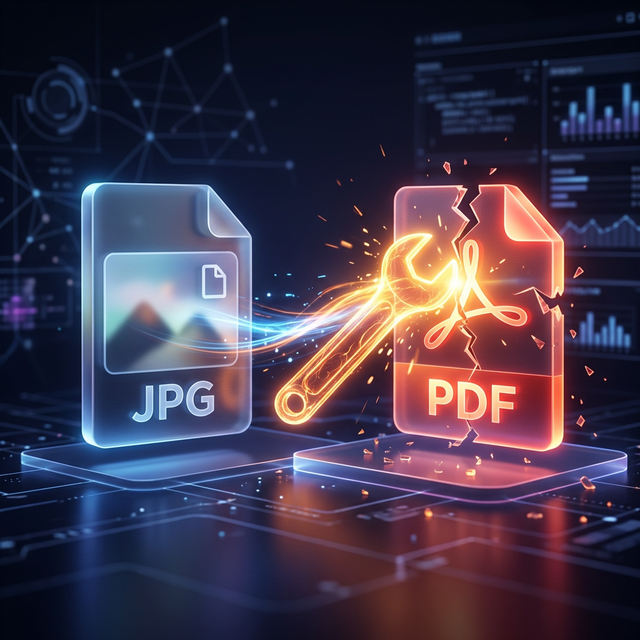 Image to PDF troubleshooting guide cover